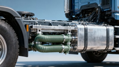 Why are commercial vehicle parts made with eco-friendly materials becoming mandatory for EU and California-compliant logistics operators?