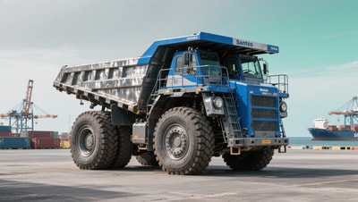 What are the top three supply chain risks when sourcing dump trucks from Brazil for mining operations?