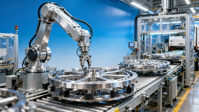Weizhong's Truck Turntable Production Line Launches, Adapting to Global Standards