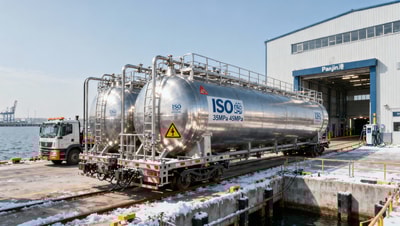 Panjin Port Launches LNG Tank Container Terminal