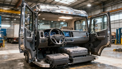 Truck cab redesign trends that are changing driver comfort in 2026