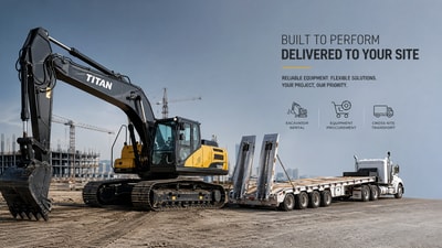 Excavator Rental or Purchase? When the Math Starts to Change