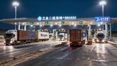 Erenhot Highway Port Launches 24-Hour Freight Clearance for Mongolia Trade