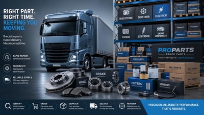 Choosing a Truck Parts Distributor That Can Support Fast Repairs