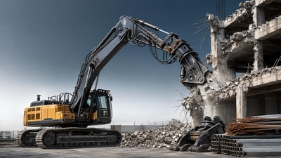 How to Choose an EXCAVATOR for Demolition Without Overspending