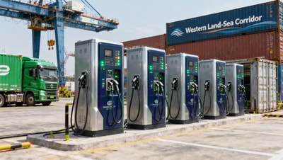 Nanning Rail Port Builds EV Charging Hub for Western Land-Sea Corridor