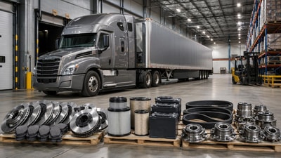Best Commercial Vehicle Parts for Warehouse Fleet Uptime