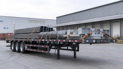 How High-Strength Flatbed Trailers Reduce Cargo Risk on Long Routes