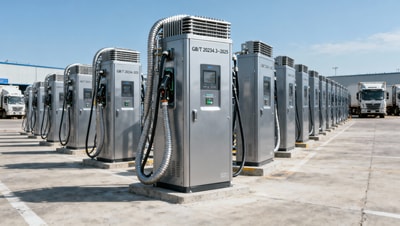 Jining, Shandong Builds 132 E-Heavy-Duty Truck Charging Stations