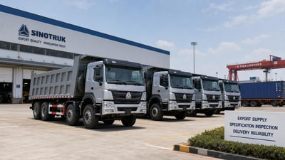 What to Check Before Choosing a Dump Truck Exporter