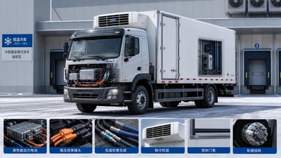 Commercial Vehicle Parts for Cold Storage: How to Reduce Failure in Low Temperatures