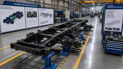 How to Evaluate a Heavy Truck Chassis Manufacturer With R&D Capability