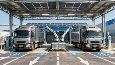 China Launches New Freight Hub Initiative Targeting Smart EV Truck Swapping