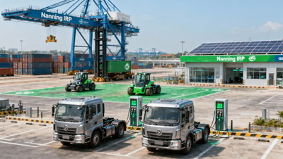 Nanning IRP Launches Smart EV Charging Hub for ASEAN Freight