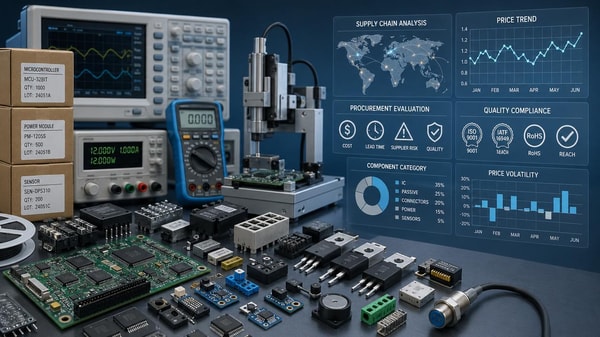 Market analysis for electronic components amid price swings