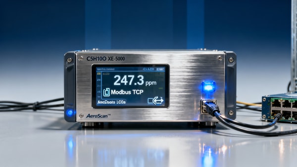 Which C5H10O concentration analyzer configurations support Modbus TCP integration without external gateways?