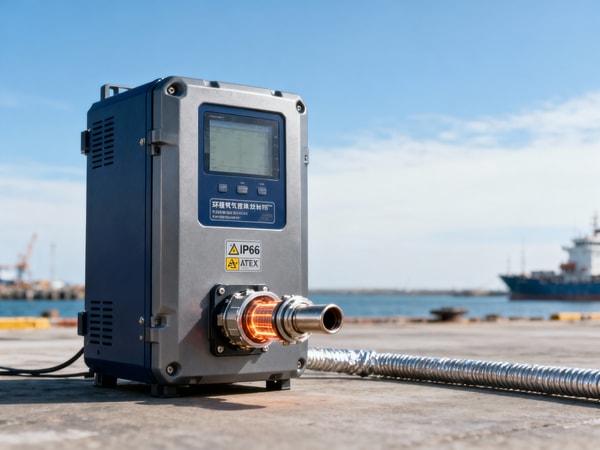 Environmental gas analyzers built for labs—now deployed in dusty port terminals