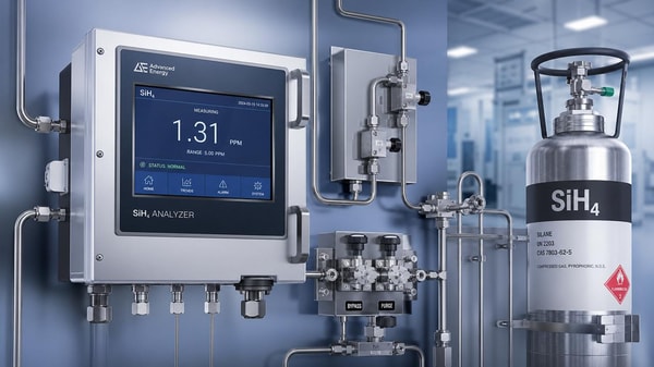 SiH4 Concentration Analyzer Applications in Semiconductor Gas Control