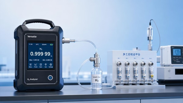 Portable Hydrogen Analyzer for Laboratory Use: When Portability Really Helps