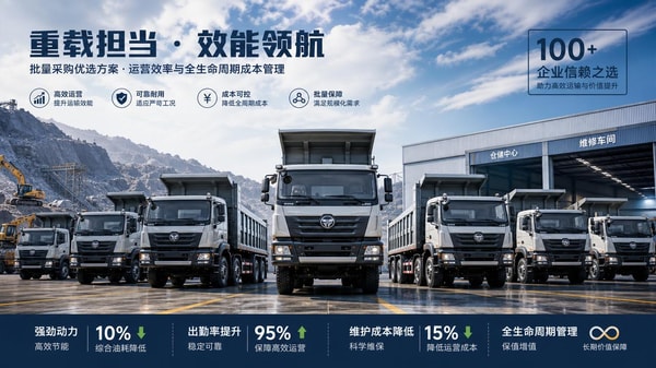 Dump Truck Bulk Order: 7 Mistakes That Increase Total Ownership Cost