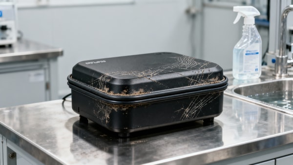 Health tech device enclosures: How IP67 ratings mislead when exposed to repeated disinfectant cycles