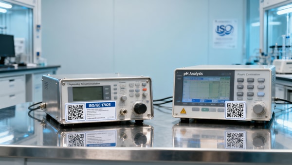 Laboratory instruments with ISO 17025 traceability built-in—not just ‘calibration-ready’