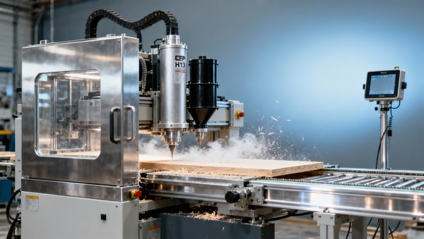 Woodworking machines marketed as ‘dust-collecting’ — how much airborne particulate escapes below 5μm?