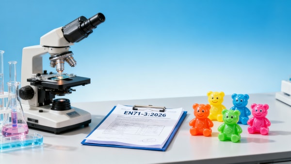 EU EN71-3:2026 Tightens Soluble Barium Limit to 5mg/kg, Impacting China's Soft Plastic Toy Exports