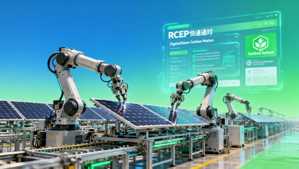 RCEP Digital Green Origin Platform Cuts PV Export Clearance to 48 Hours