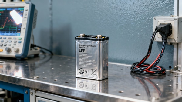 Emergency medical device batteries rated for 5 years—but what degrades first?
