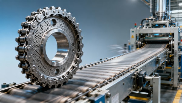 Machinery sprockets made with powder metallurgy — stronger on paper, weaker in high-vibration setups
