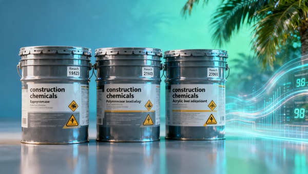 Construction chemicals that lose effectiveness after 90 days in tropical storage