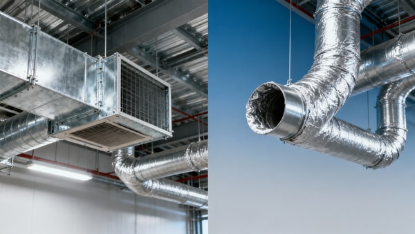 Sheet Metal Ductwork vs Flexible Duct
