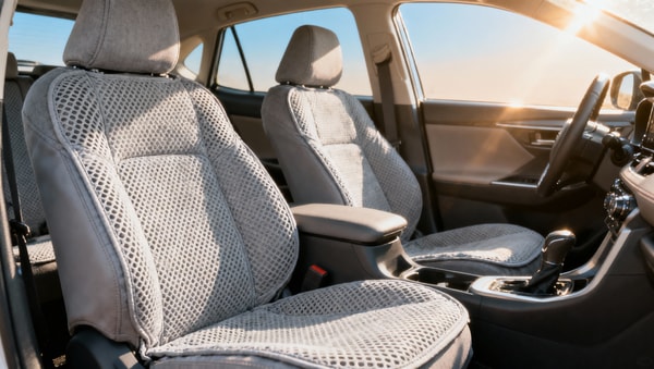 Do breathable car seat covers stay cool on long summer drives?