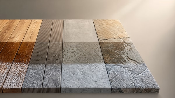 Patios and decks materials compared by climate and upkeep