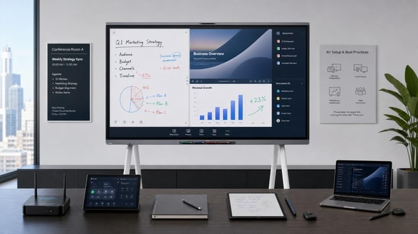 Interactive whiteboards are underused when training stops after installation