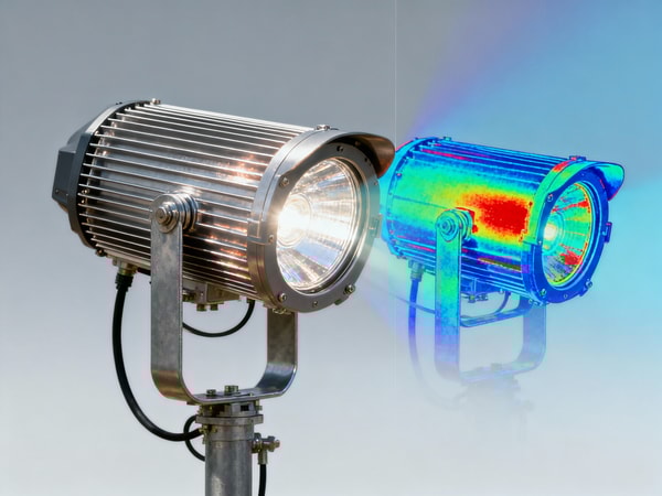 Outdoor flood lights dimming before warranty expires—heat management gaps