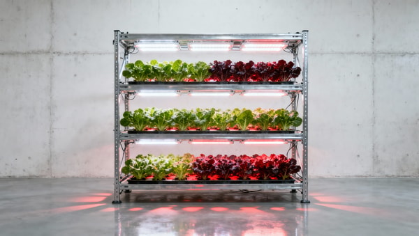 Indoor LED grow lights sold for ‘full-cycle’ use rarely deliver uniform PAR across shelf levels