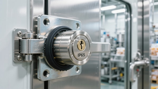 Industrial door locks with IP65 rating—why ingress protection matters more than key count
