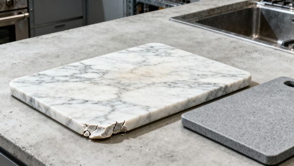 Marble serving board durability myths — real chipping risk vs. polished marketing claims