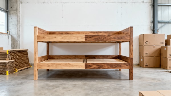Solid wood bunk beds: Which hardwood species actually resist dents from daily student use?