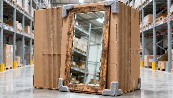 Large floor mirrors wholesale: Why shipping damage rates spike above 72-inch height