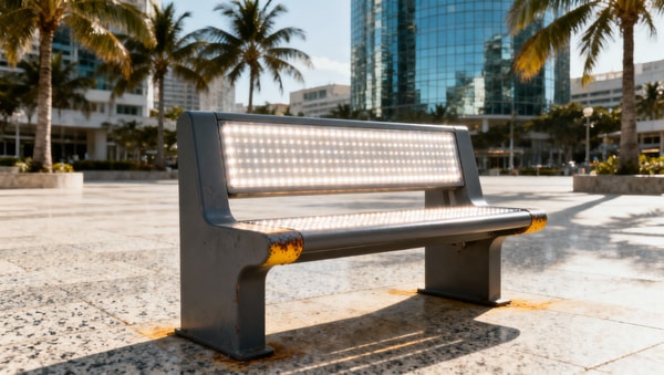 LED displays in outdoor furniture settings fade faster than expected — UV resistance claims vs. actual field performance