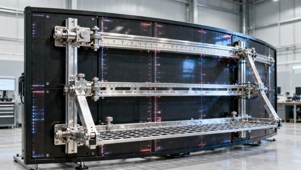 Hardware solutions for curved LED panels: mounting, alignment, and long-term stability