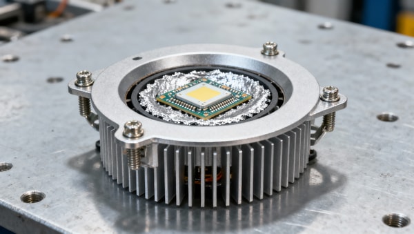 How hardware parts affect thermal dissipation in recessed LED downlights