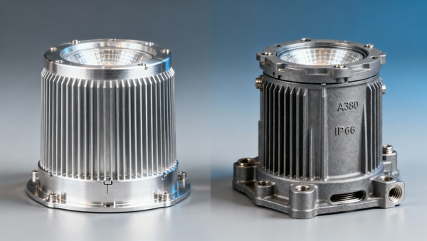 Lighting manufacturers choosing between extruded vs. die-cast aluminum housings — thermal trade-offs revealed