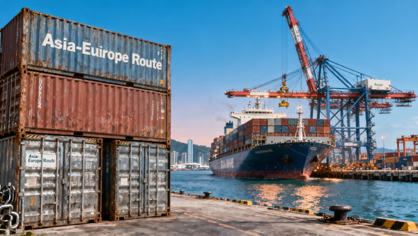 Red Sea Crisis Causes Container Shortage on Asia-Europe Route, Delays at South China Ports