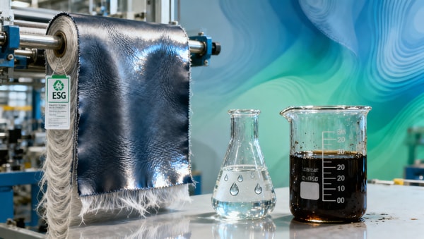 ESG compliant fabrics: when recycled content hides high water-use upstream