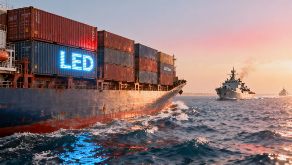 Red Sea Crisis Extends LED Lighting Delivery Times by 7-10 Days on Asia-Europe Route
