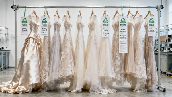 EU Enforces EN ISO 14021 Labels on Bridal Fabrics from Apr 2026